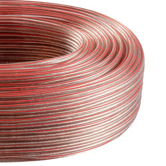 Cable polarizado IMAC de 16 AWG translucido con rollo 100 m