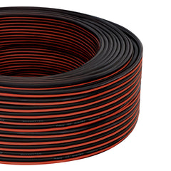 Cable bicolor de 18 AWG para sonido móvil con rollo 100 m