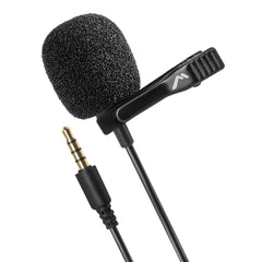 Micrófono solapa mini para celular 3.5 cable 1 M