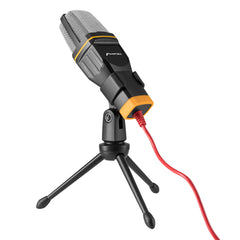 Micrófono omnidireccional condensador para streaming