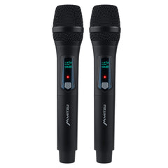 Kit de micrófonos inalámbricos recargables