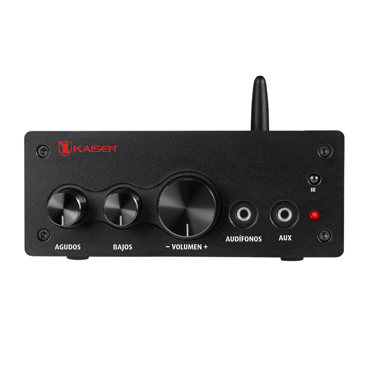 Amplificador de audio 200 W RMS con Bluetooth® negro – KAISER, image size:1200x1200