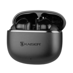 Audífonos True Wireless Bluetooth® 5.3 control táctil con estuche de carga, negro