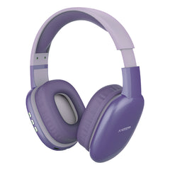 Audífonos de diadema recargables y con Bluetooth®, morado
