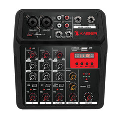 Mezcladora musical Bluetooth® 4 canales 15 m