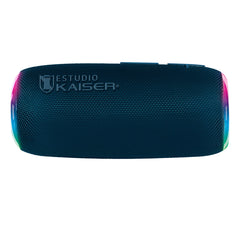Bocina Xtreme Box Portátil Estudio Kaiser 20 W RMS IPX7 LED - Azul