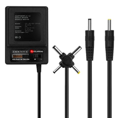 Eliminador de voltaje de 3 a 12 Vcc y 6 conectores 500MA