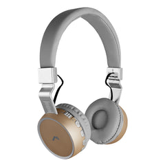 Audífonos inalámbricos Bluetooth bateria 9h, oro metálico