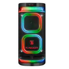 Bafle one body recargable 2x6.5” de 20,000 W PMPO con micrófono