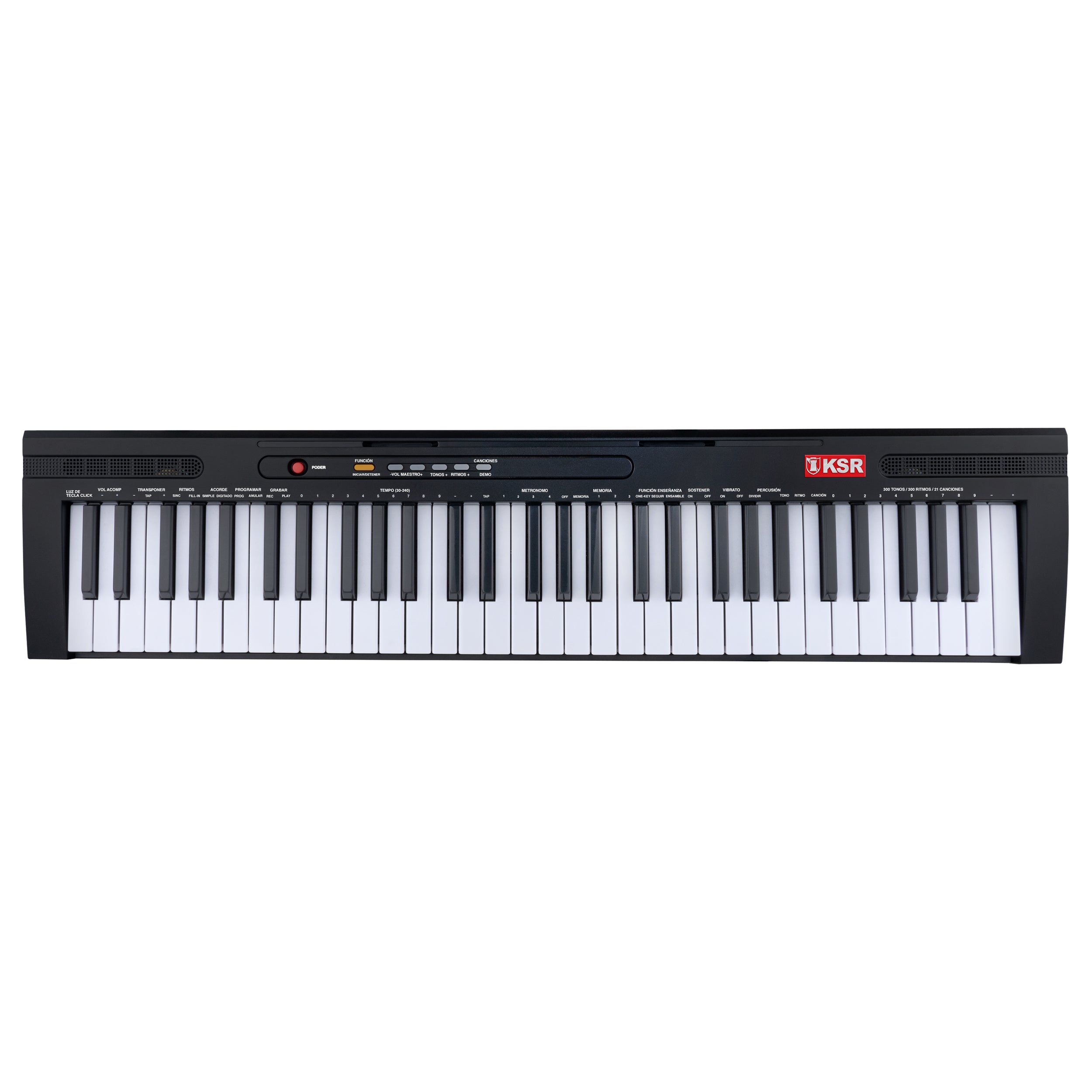 Teclado musical con metrónomo de 61 teclas luminosas – KAISER