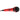 Micrófono alámbrico unidireccional HI-FI con adaptador, rojo