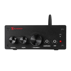 Amplificador de audio 200 W RMS con Bluetooth® negro