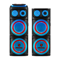 Doble bafle activo y pasivo de 2 x 12