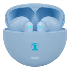 Audífonos Bluetooth Inalámbricos  IPX4 20H Batería Control Touch Azul