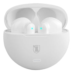 Audífonos Bluetooth Inalámbricos  IPX4 20H Batería Control Touch Blanco