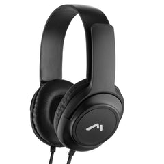 Audífonos alámbricos de diadema antiruido confort, negro