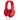 Audífonos alámbricos de diadema antiruido confort, rojo