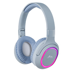 Audífonos diadema Bluetooth® manos libres, recargables, azul