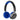 Audífonos Bluetooth antiruido con diadema ajustable azul
