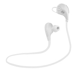 Audífonos Bluetooth manos libres con sujetadores sport blanco