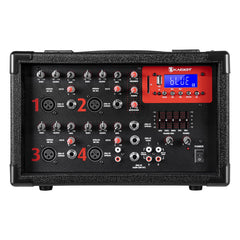 Consola amplificada 800 W PMPO 4 canales con Bluetooth® 5.3