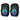 Sistema de audio doble 8” 6,200 W PMPO c/u