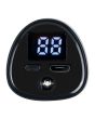 Audífonos True Wireless Bluetooth con linterna negro
