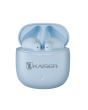 Audífonos True Wireless con batería recargable, azul