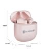 Audífonos True Wireless con batería recargable, rosa