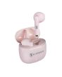 Audífonos True Wireless con batería recargable, rosa