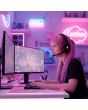 Diadema multimedia tipo gamer alámbrico sonido HI-FI