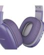 Audífonos de diadema recargables y con Bluetooth®, morado