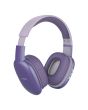 Audífonos de diadema recargables y con Bluetooth®, morado