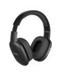 Audífonos de diadema recargables y con Bluetooth®, negro