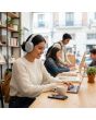 Audífonos de diadema recargables y con Bluetooth®, plateado