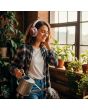 Audífonos de Diadema Bluetooth® Airy Life Tech - Rosa