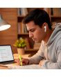 Audífonos True Wireless con display de carga - Blancos