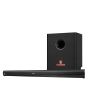Barra de sonido 2,1 canales con Bluetooth® y subwoofer, negro