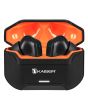 Audífonos inalámbricos TWS Bluetooth hasta 28 hrs con ecualizador IPX4 negro