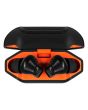 Audífonos inalámbricos TWS Bluetooth hasta 28 hrs con ecualizador IPX4 negro
