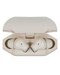 Audífonos inalámbricos TWS Bluetooth hasta 28 hrs con ecualizador IPX4 beige
