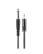 Micrófono Unidireccional HI-FI Alámbrico con Adaptador Negro