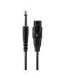 Micrófono clásico alámbrico unidireccional Hi-Fi desmontable