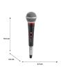 Micrófono alámbrico metálico Hi-Fi profesional tipo dinámico