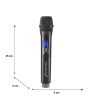 Micrófono inalámbrico Bluetooth® recargable