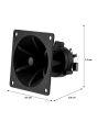 Tweeter piezoeléctrico 4" tipo flor 100 W PMPO baja distorisón