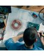 Cable polarizado IMAC de 22 AWG translucido con rollo 100 m