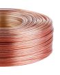 Cable polarizado IMAC de 22 AWG translucido con rollo 100 m