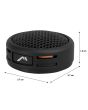 Juego de tweeter domo 1” 650 W PMPO, negro