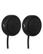 Juego de tweeter domo 1” 650 W PMPO, negro